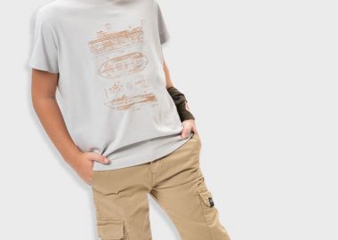 Παντελόνι cargo για αγόρι | ΤΑΜΠΑ - Energiers - 